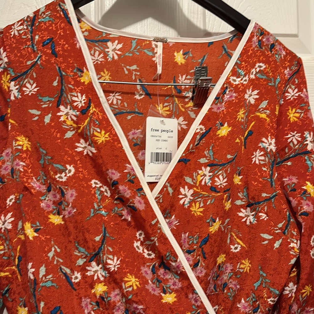 ‼️BNWT‼️ Free People Covent Garden Floral Midi Dress - Picture 2 of 6